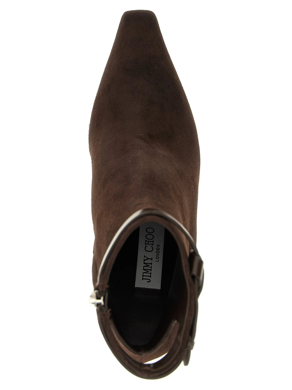 Jimmy Choo Brown Leather Ankle Boots - EU38/US8
