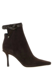 Jimmy Choo Brown Leather Ankle Boots - EU38/US8