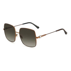 Jimmy Choo Brown Metal Sunglasses - Sunglasses