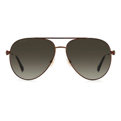 Jimmy Choo Brown Metal Sunglasses - Sunglasses