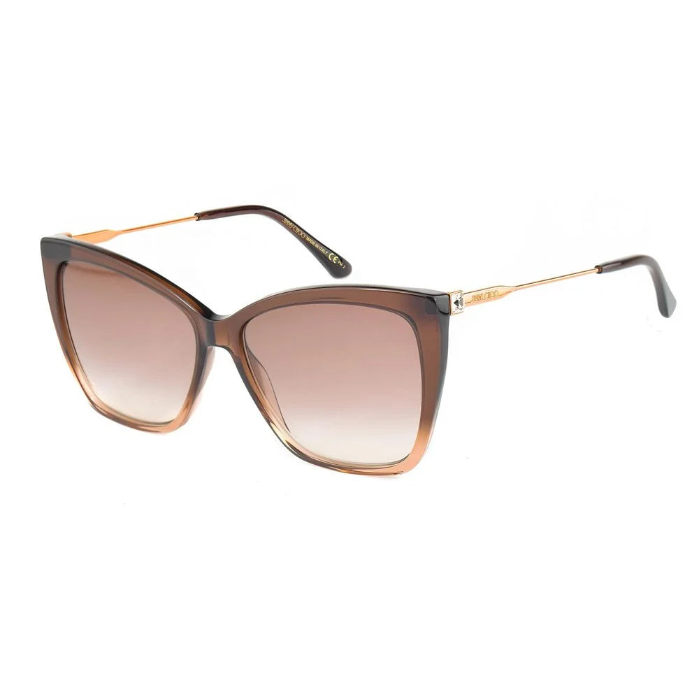 Jimmy Choo Brown Metal Sunglasses - Sunglasses