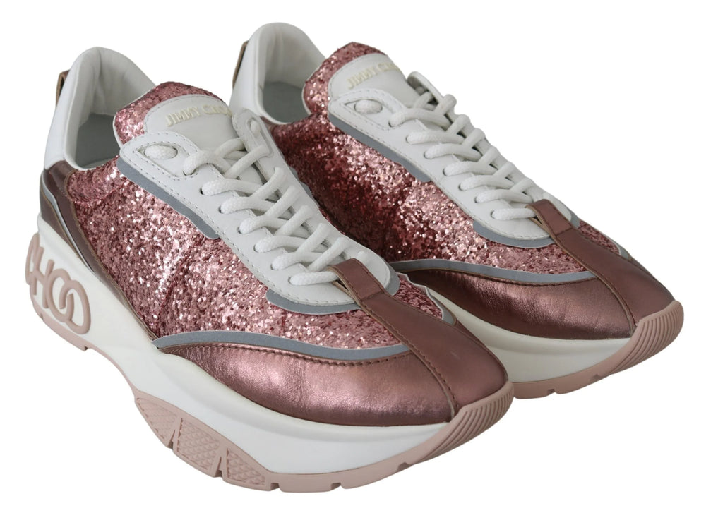Jimmy Choo Candyfloss Glitter Sneaker Euphoria - Sneakers