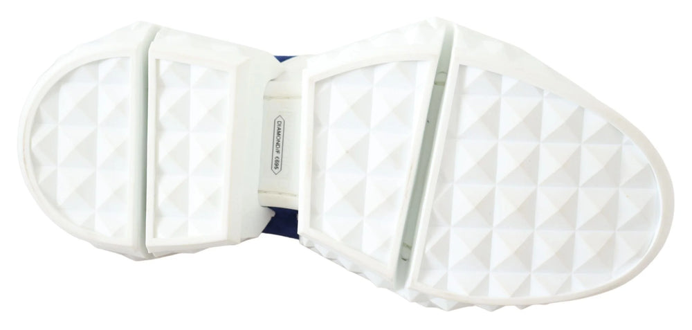 Jimmy Choo Electric Elegance Leather Mix Sneakers - Sneakers