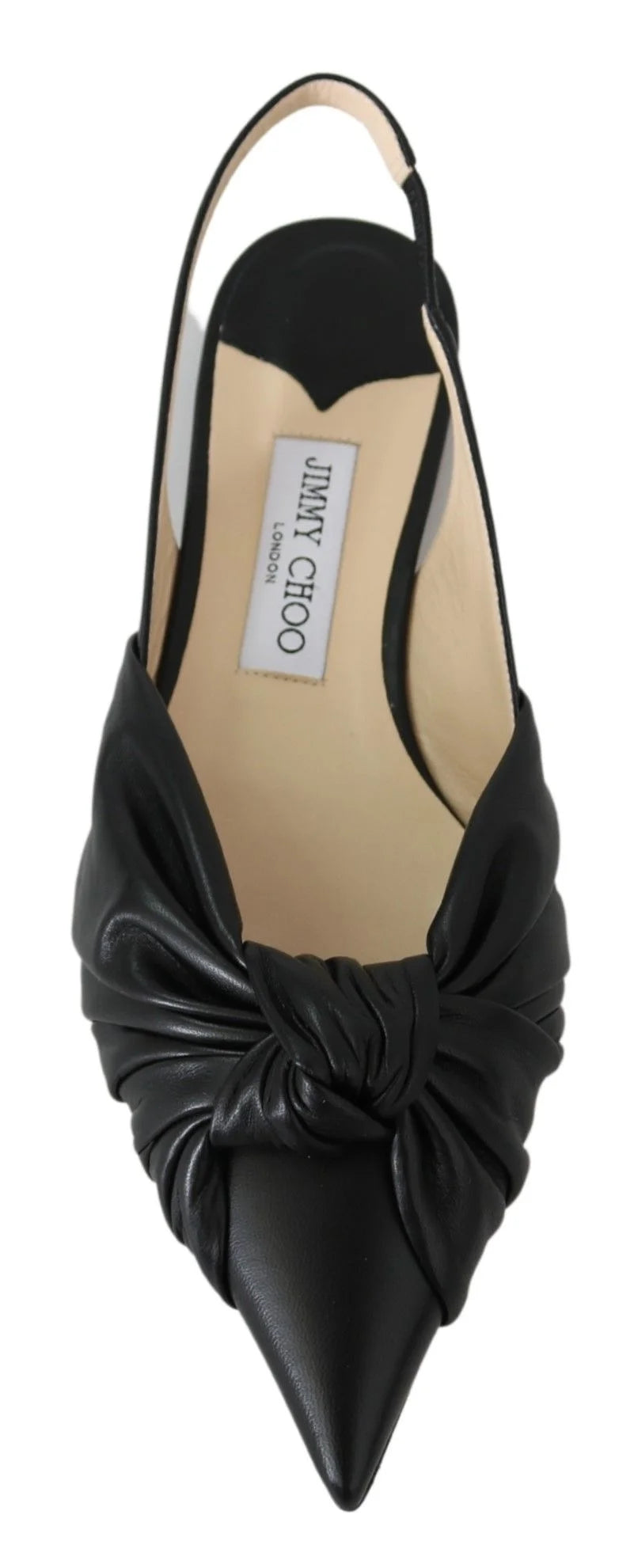 Jimmy Choo Elegant Pointed Toe Leather Flats - EU36.5/US6.5 - Flats