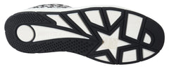 Jimmy Choo Glittering Slip-On Sneakers - Silver and Black - EU39/US9 - Sneakers