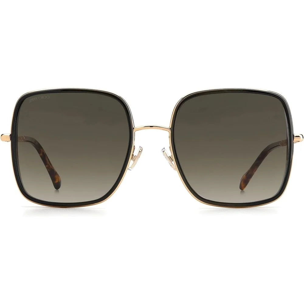 Jimmy Choo Gold Metal Sunglasses - Sunglasses