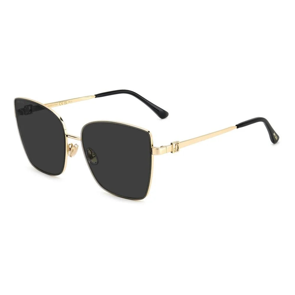 Jimmy Choo Gold Metal Sunglasses - Sunglasses