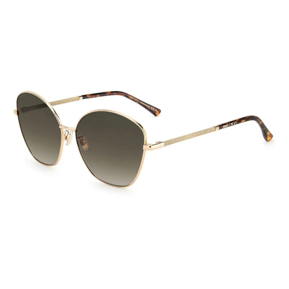 Jimmy Choo Gold Metal Sunglasses - Sunglasses