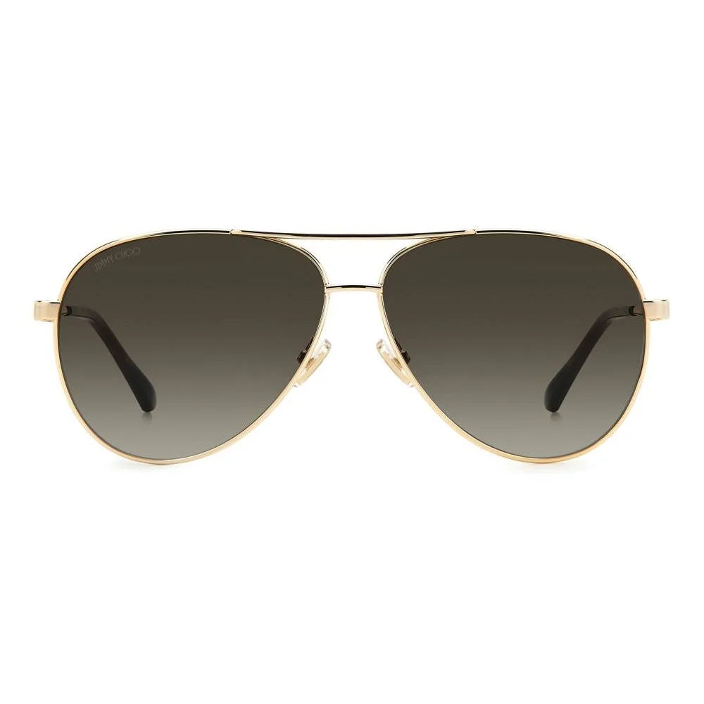 Jimmy Choo Gold Metal Sunglasses - Sunglasses