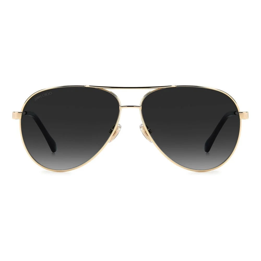 Jimmy Choo Gold Metal Sunglasses