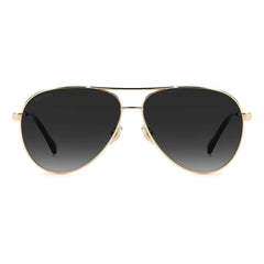 Jimmy Choo Gold Metal Sunglasses