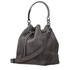 Jimmy Choo Gray Leather Handbag
