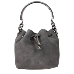 Jimmy Choo Gray Leather Handbag