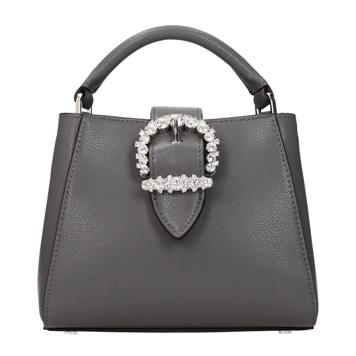 Jimmy Choo Gray Leather Handbag