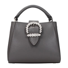 Jimmy Choo Gray Leather Handbag