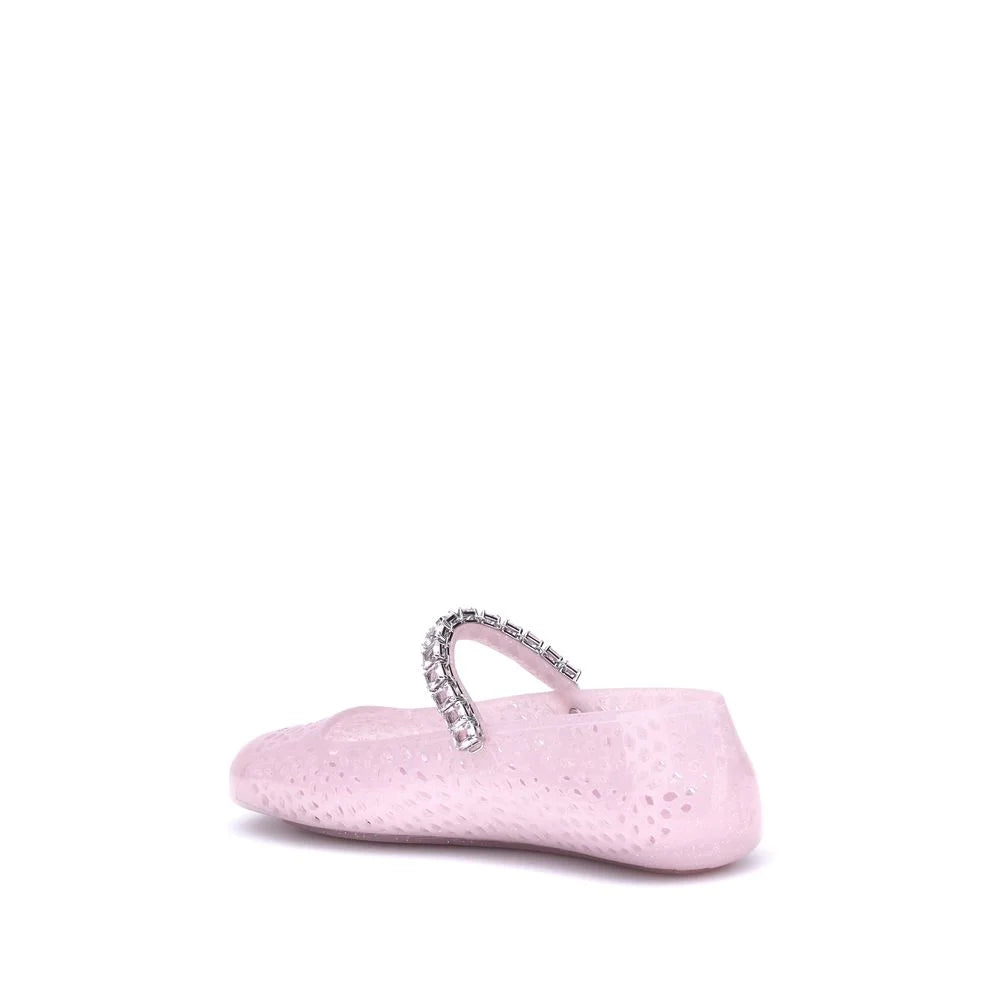 Jimmy Choo Jelly Ballerinas - EU38/US8 - Flats