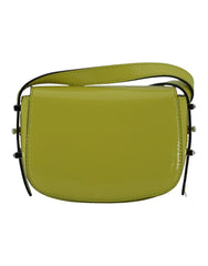 Jimmy Choo Lime Yellow Leather Small Shoulder Bag - Cross Body Bags