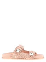 Jimmy Choo Papuci multicolor din Tencel