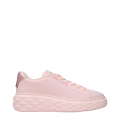 Jimmy Choo Pink Fabric Platform Sneakers - EU36/US6