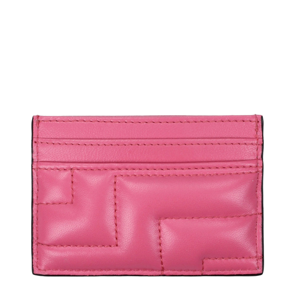 Jimmy Choo Pink Leather Cardholder