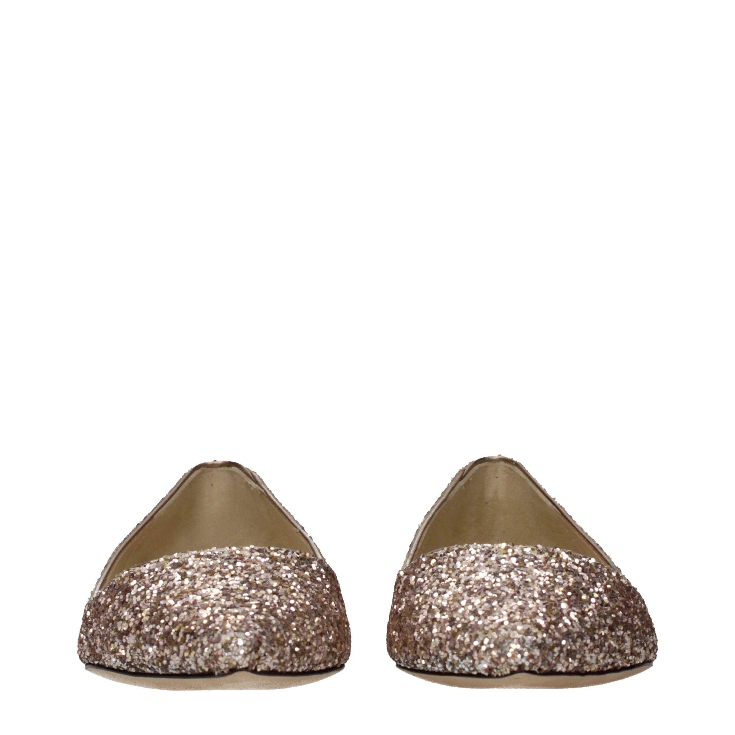 Jimmy Choo Pink Plastic Ballet Flats