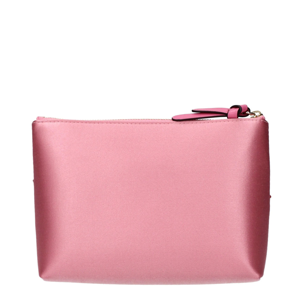 Jimmy Choo Pink Satin Clutch Bags