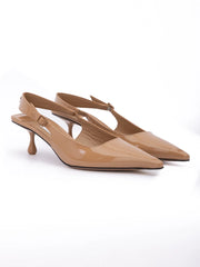 Bombas de Salto Fino Amel 50 Rosa Pastel da Jimmy Choo