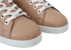 Jimmy Choo Powder Pink Nappa Leather Sneakers - Sneakers