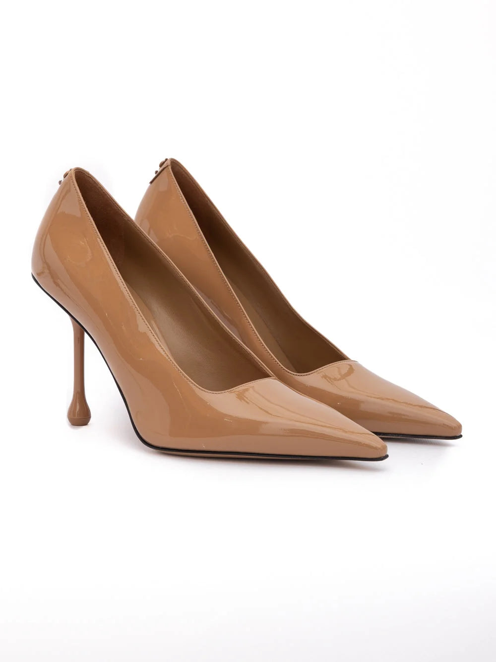 Jimmy Choo púderrózsaszín lakkozott bőr Ixia 95 pumps