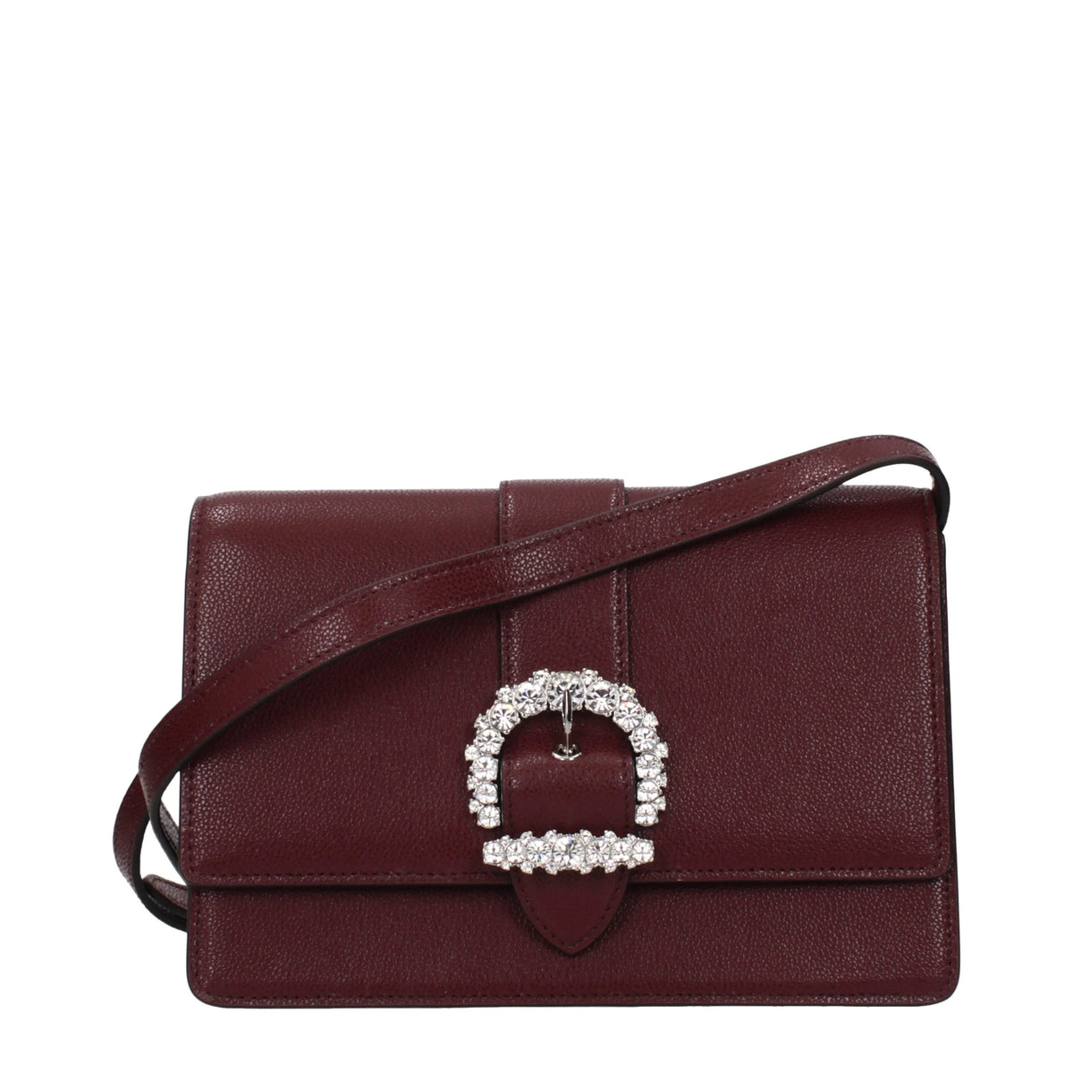 Jimmy Choo Red Leather Crossbody Bag