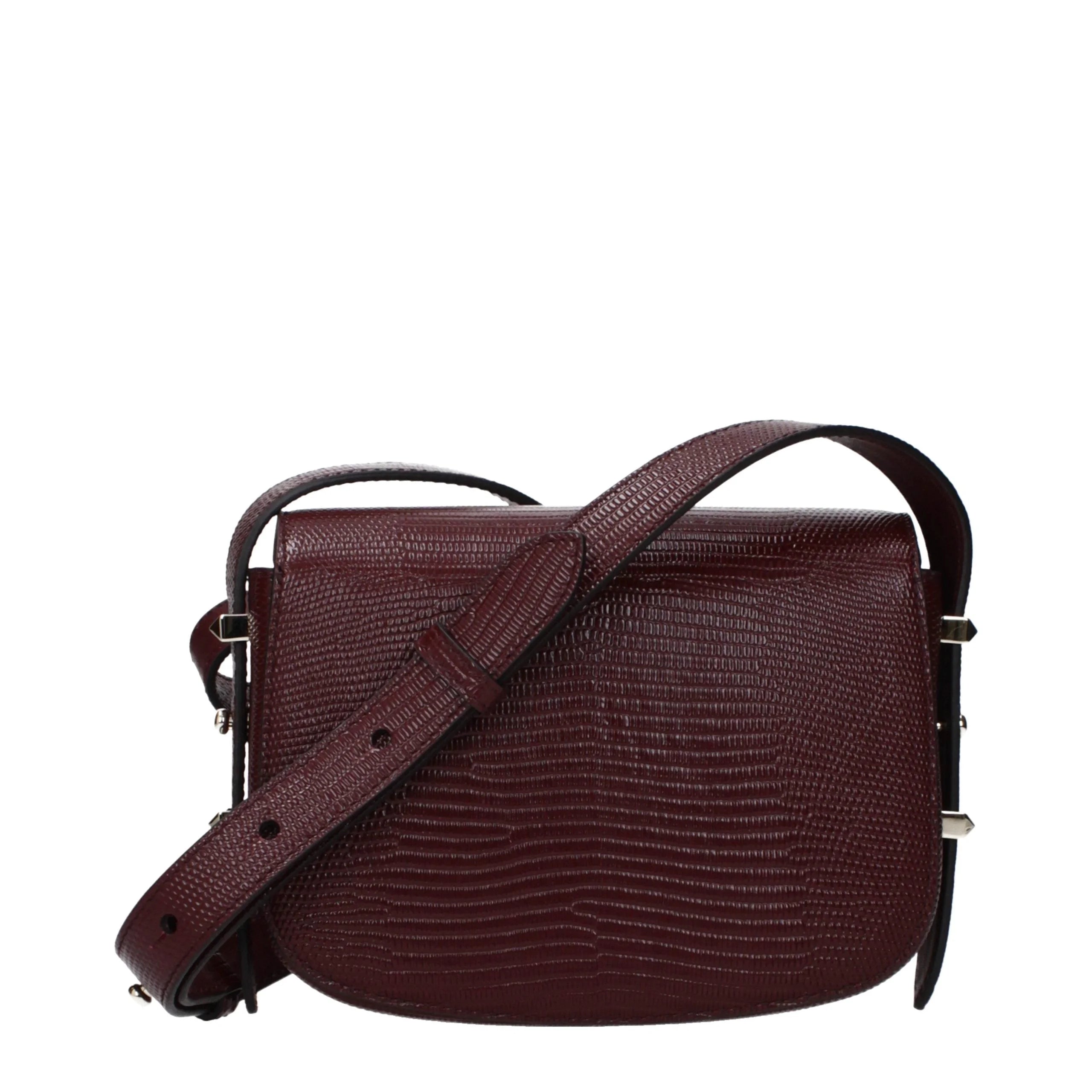 Jimmy Choo Red Leather Shoulder Bag