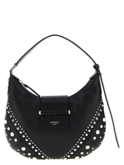 Jimmy Choo White Lamb Leather Shoulder Bag