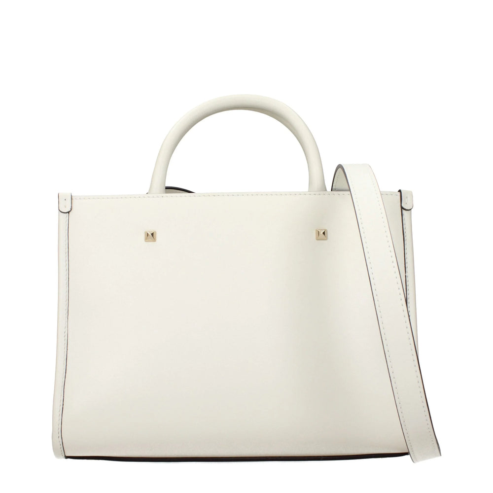 Jimmy Choo White Leather Handbag