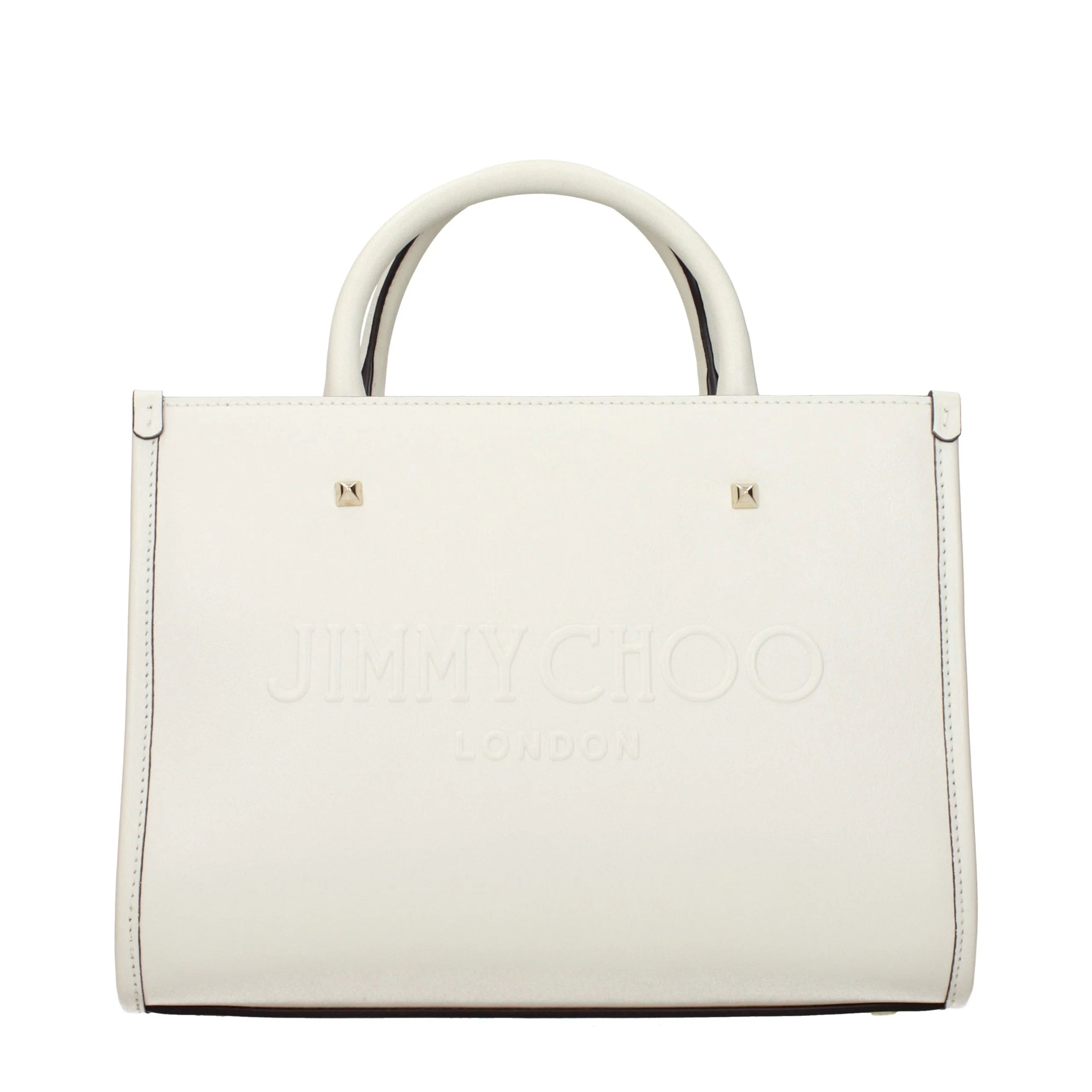 Jimmy Choo White Leather Handbag