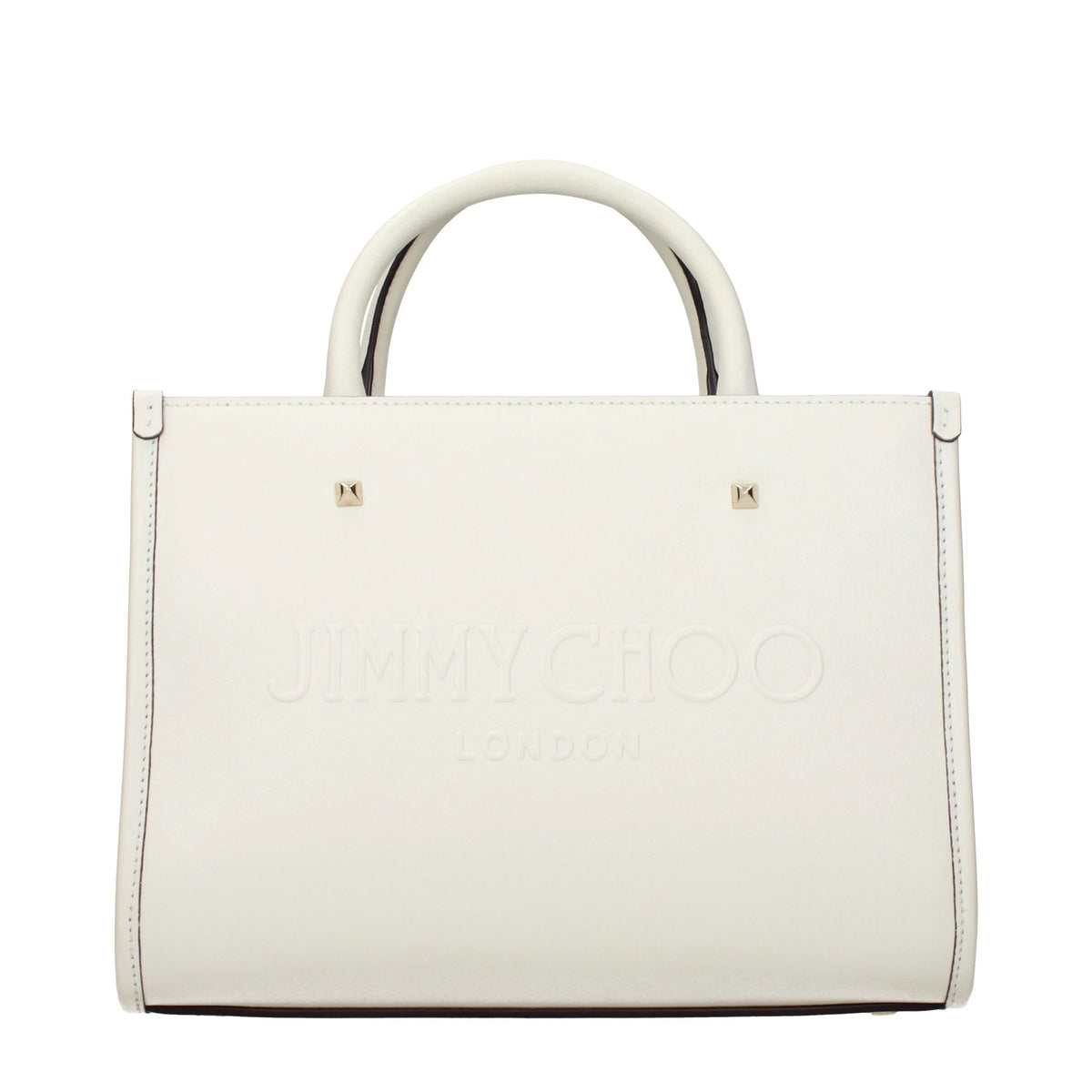 Jimmy Choo White Leather Handbag