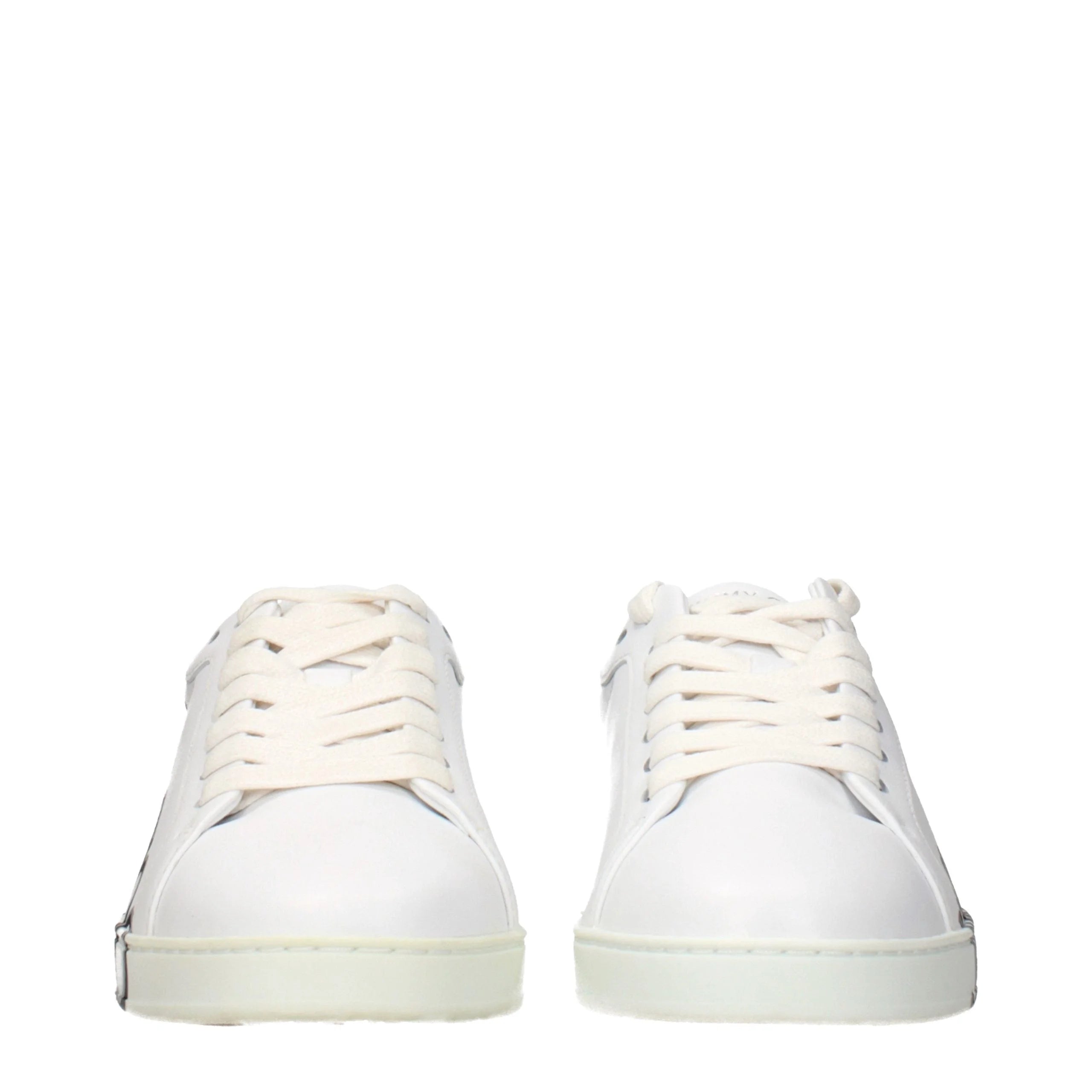 Jimmy Choo Sneakers baixos couro branco