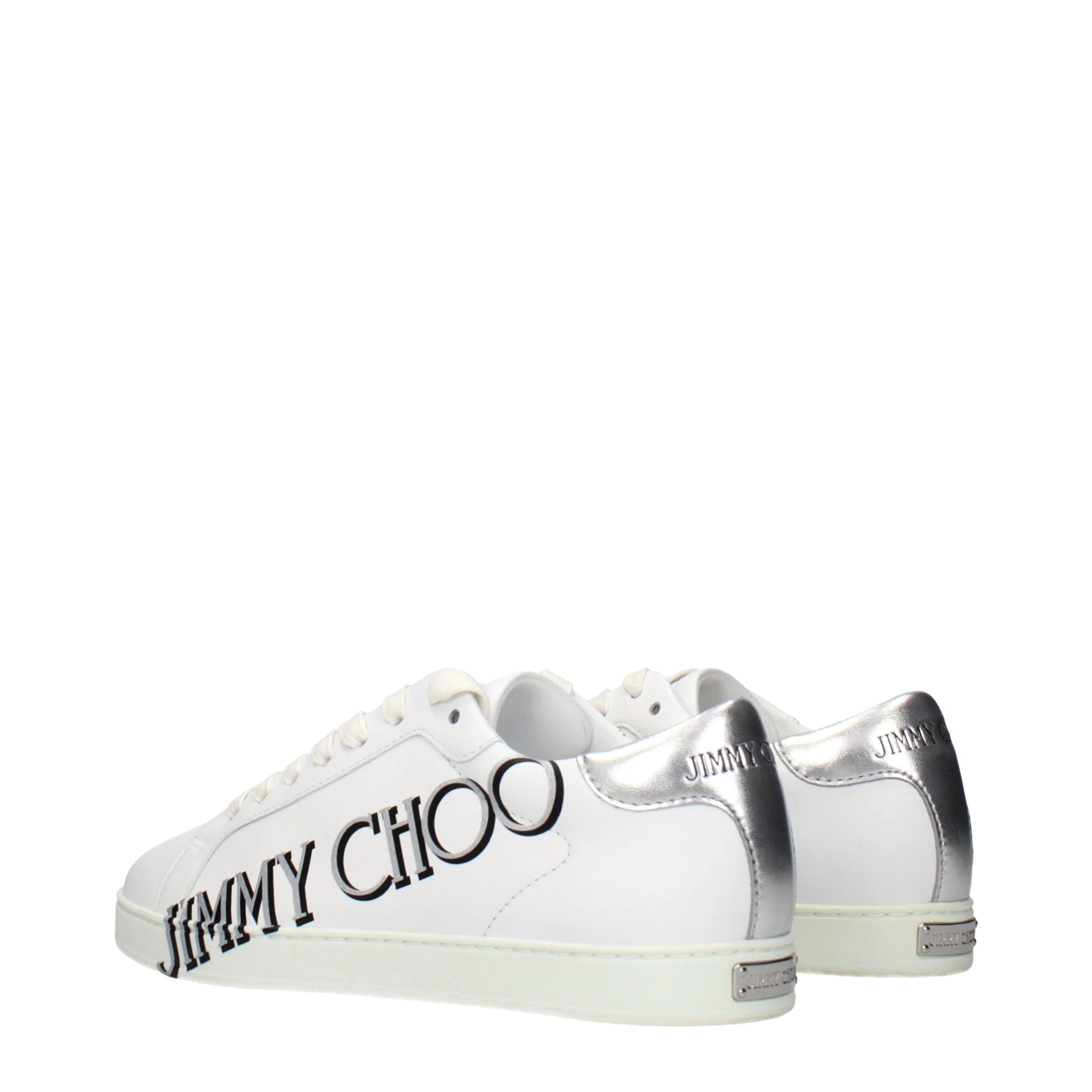 Jimmy Choo Sneakers baixos couro branco