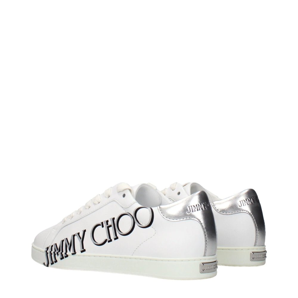 Jimmy Choo Sneakers baixos couro branco