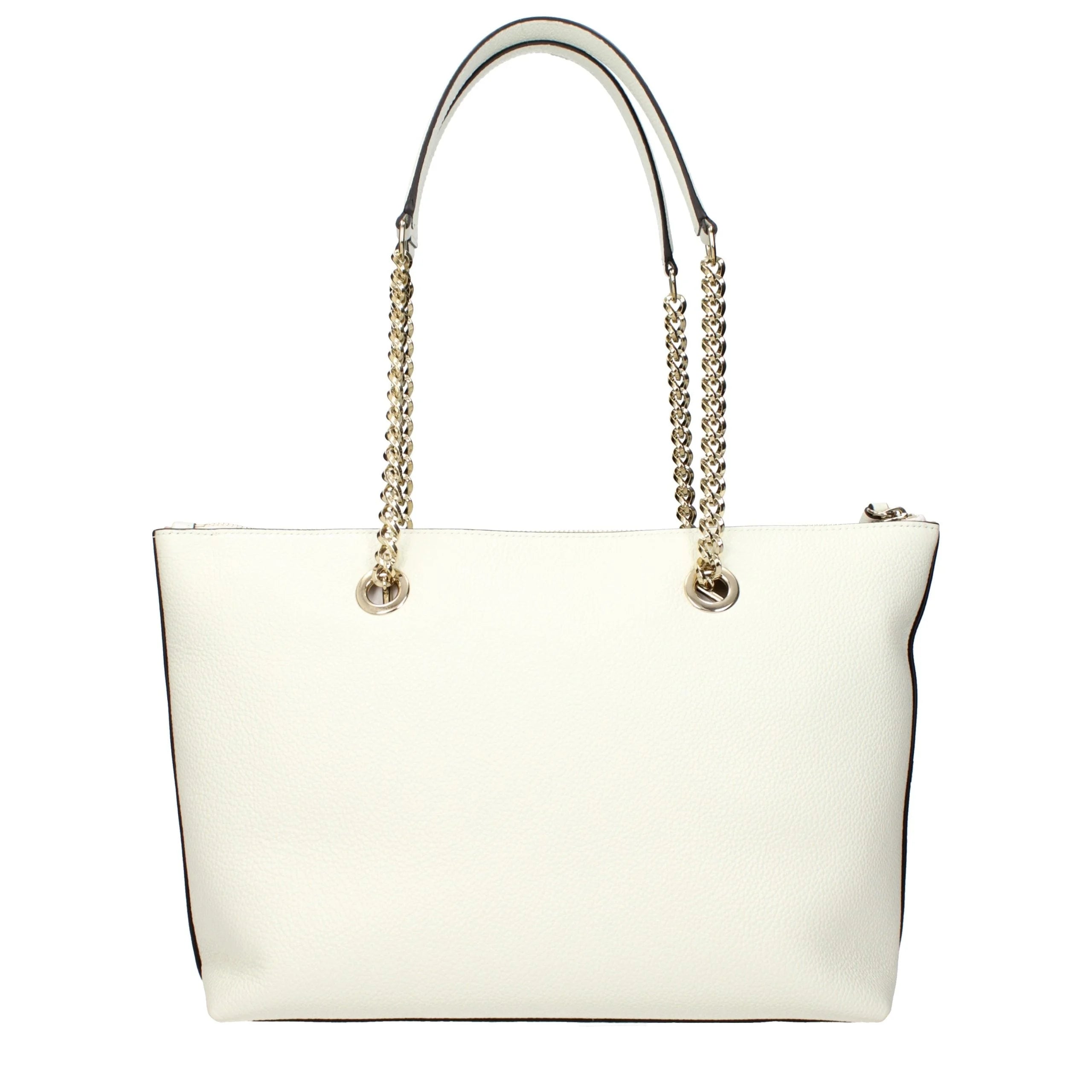 Jimmy Choo White Leather Shoulder Bag