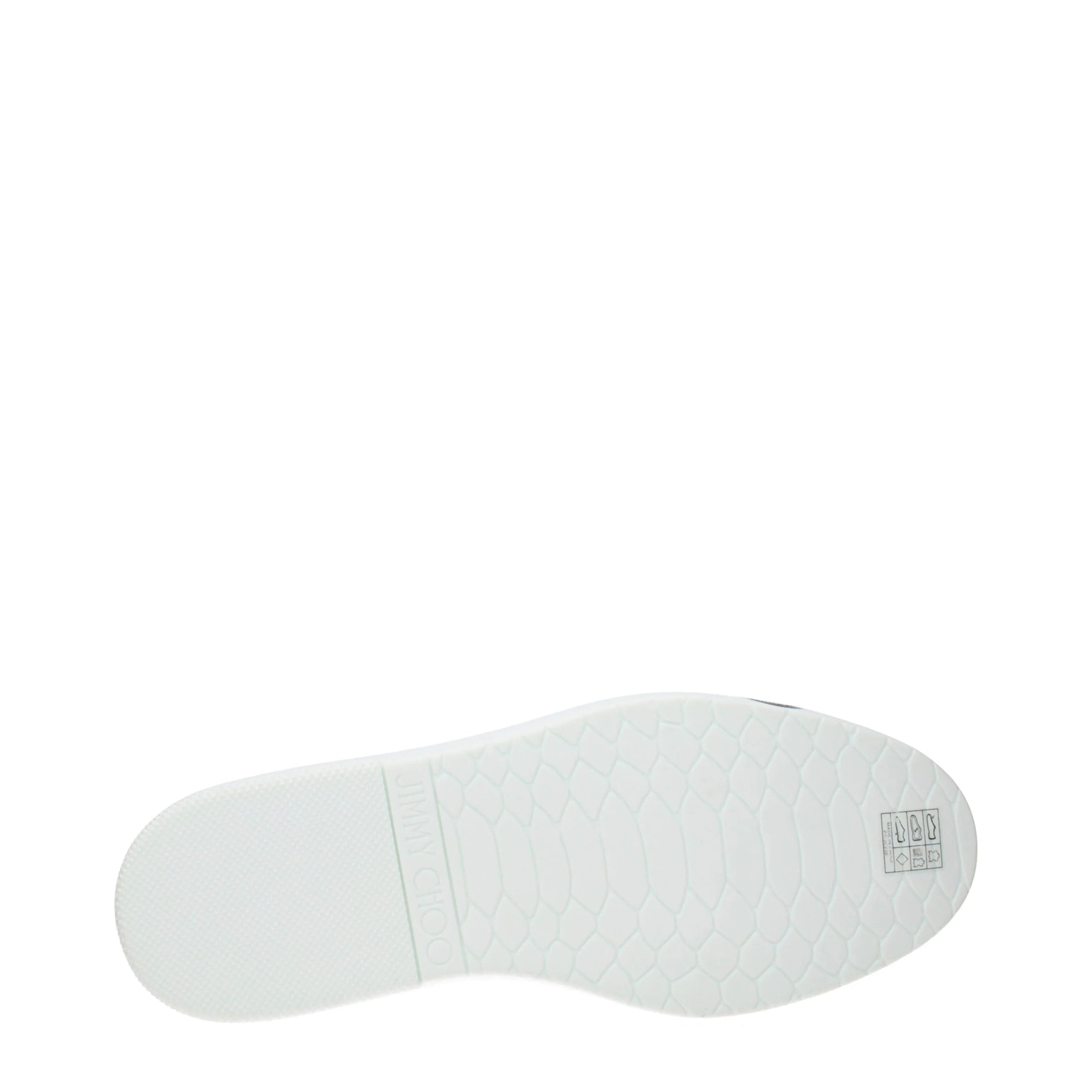 Jimmy Choo White Leather Sneakers