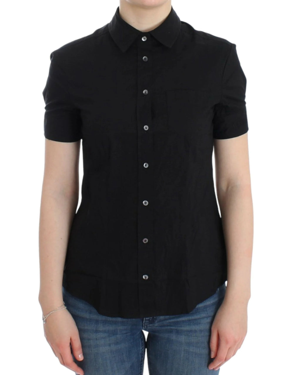 John Galliano Black cotton shirt top - IT40|S - Shirts