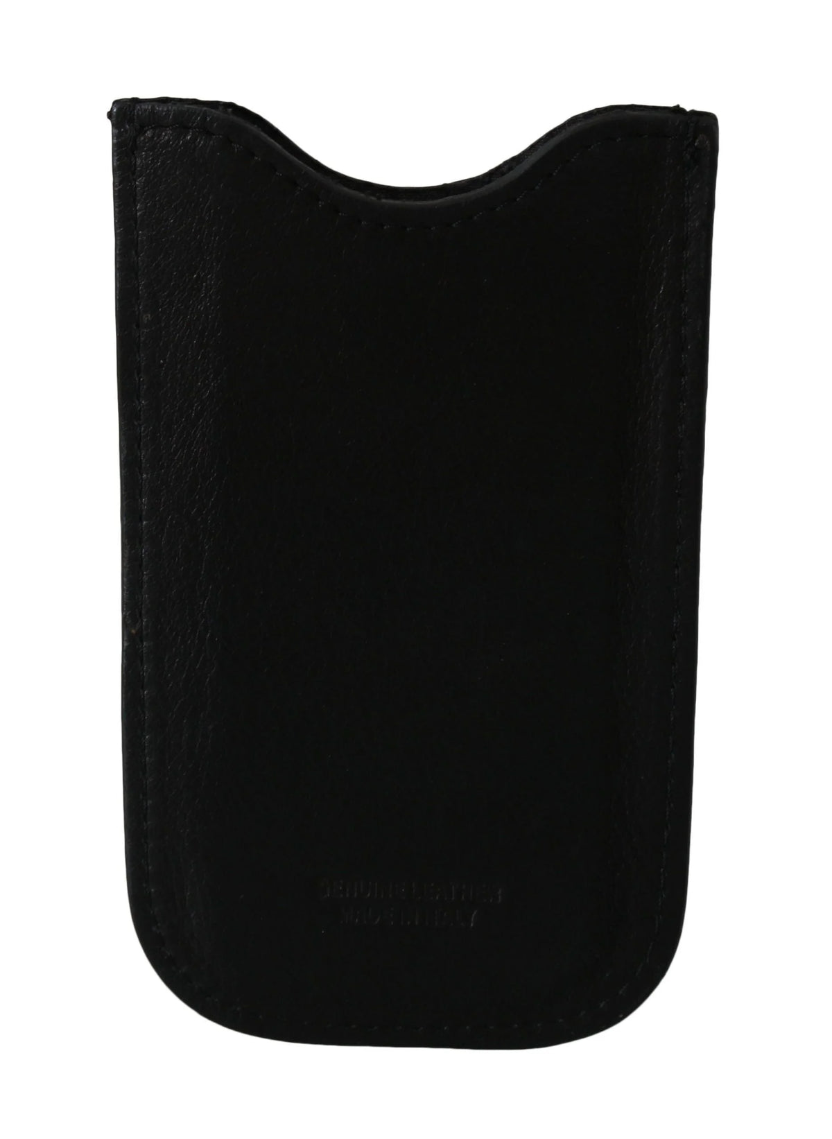 John Galliano Black Leather Multifunctional Men ID Bill Card Holder Wallet - Wallets