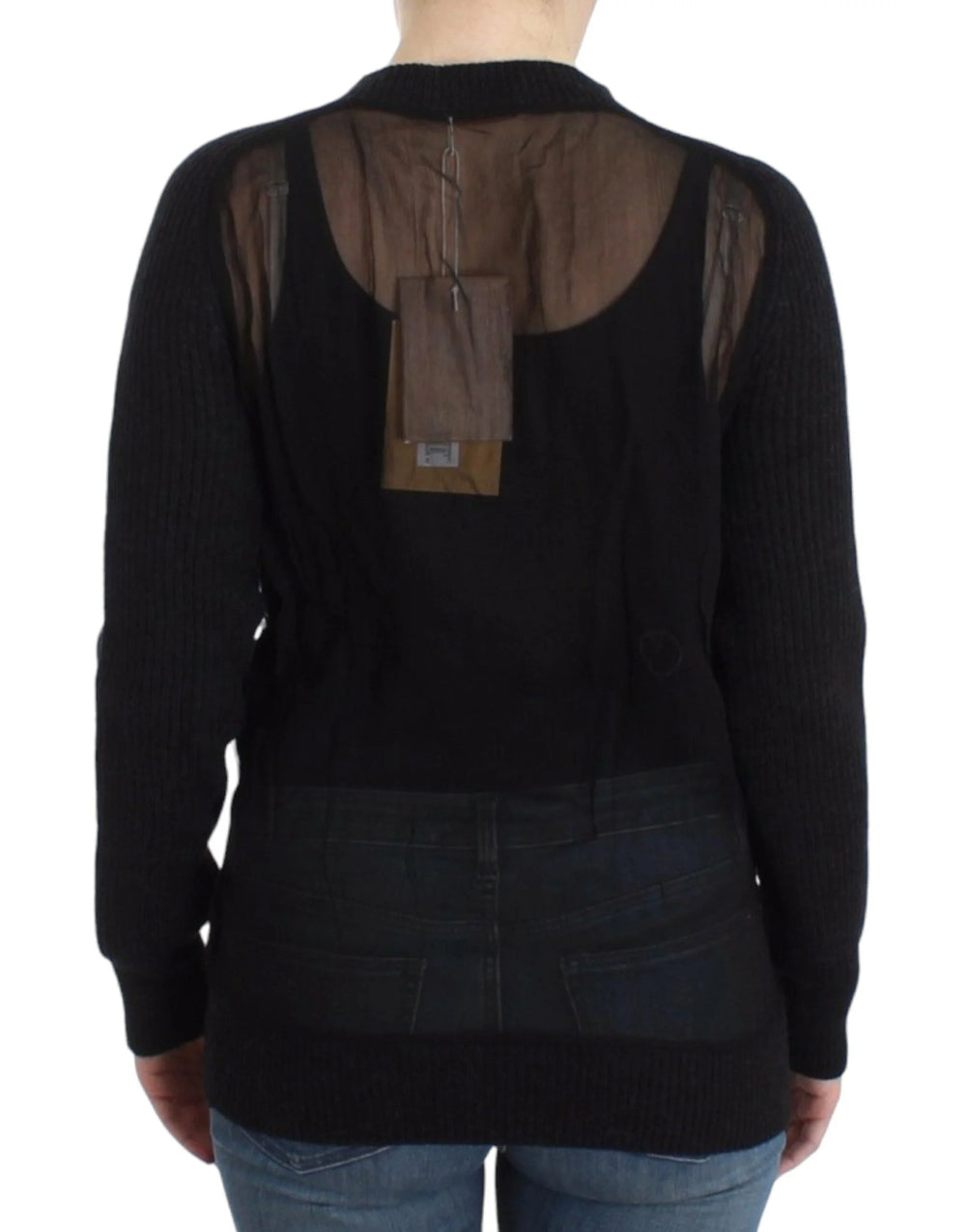 John Galliano Black wool cardigan - M - Cardigans