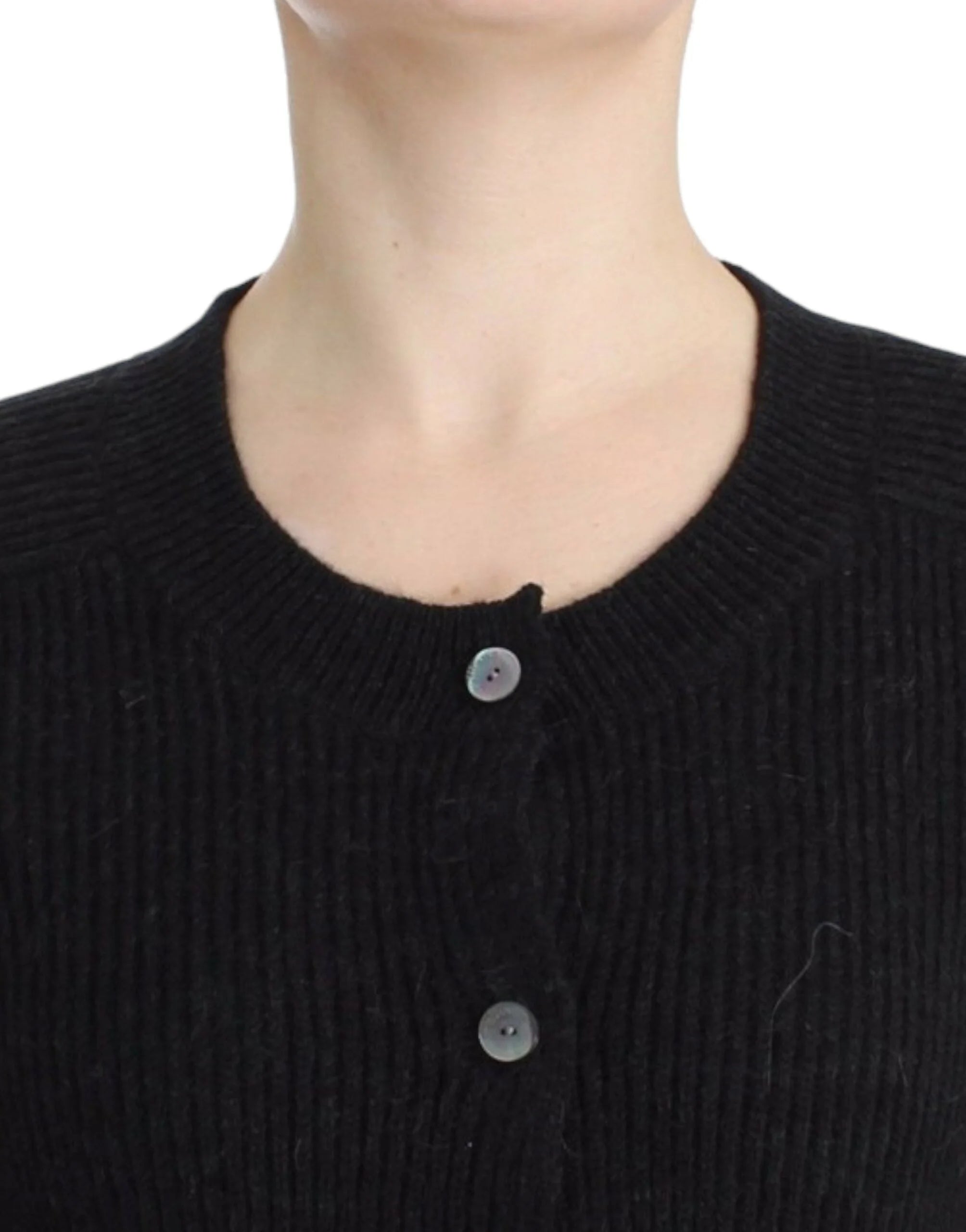 John Galliano Black wool cardigan - M - Cardigans