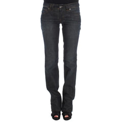 John Galliano Blue Cotton Bootcut Jeans - W26