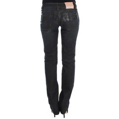 John Galliano Blue Cotton Bootcut Jeans - W26