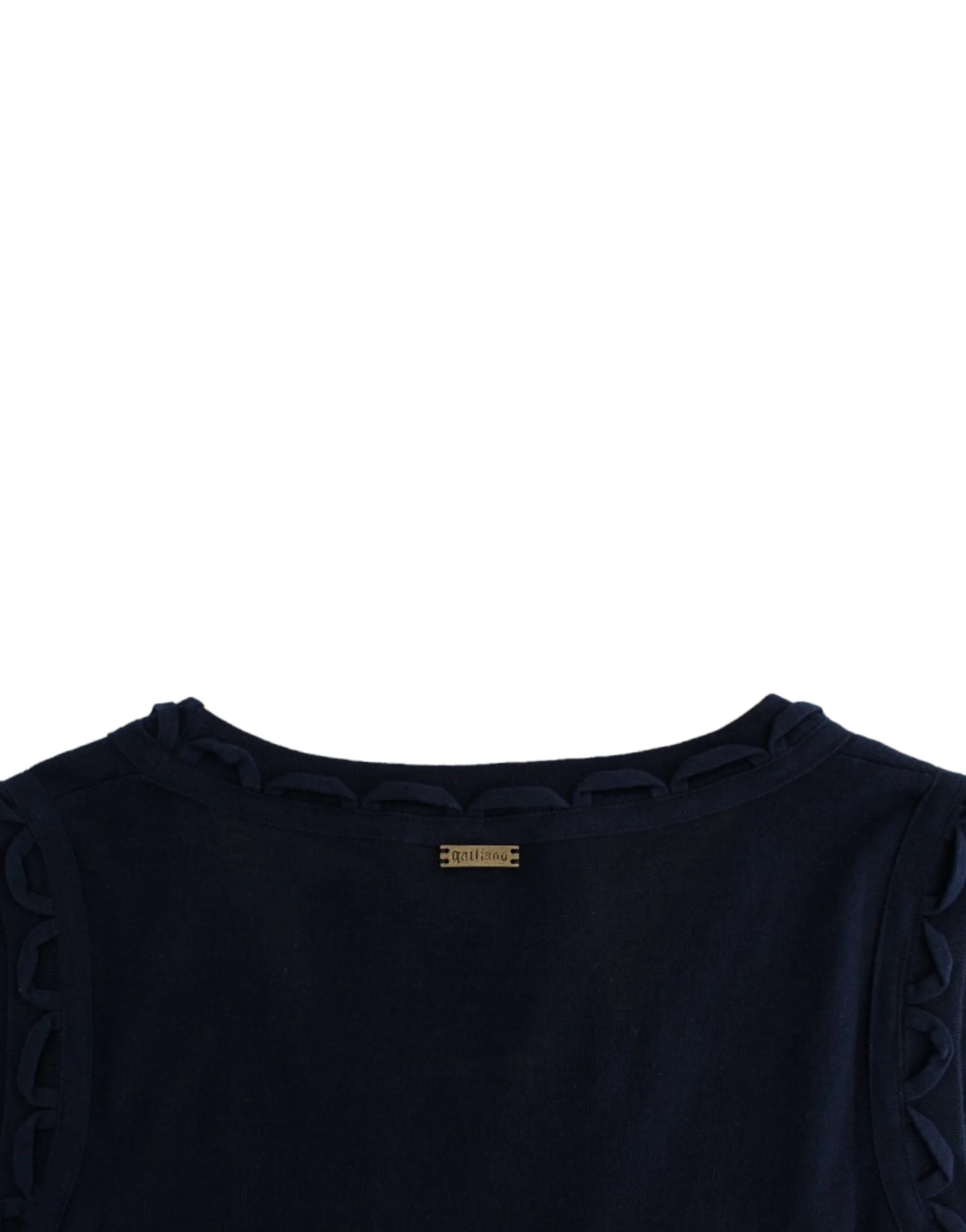 John Galliano Blue cotton jersey dress - XS - Dresses