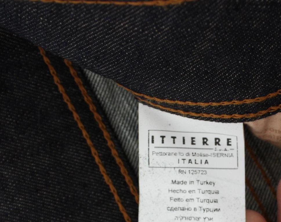 John Galliano Blue Wash Cotton Blend Slim Fit Bootcut Jeans - W26 - Jeans