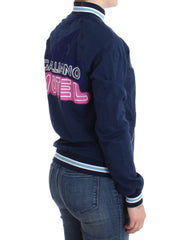 John Galliano Blue zip cotton cardigan - Cardigans