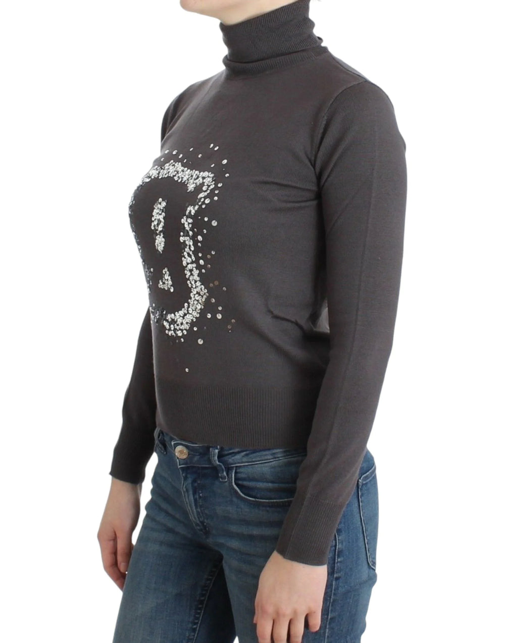 John Galliano Brown turtleneck cotton sweater - Sweaters